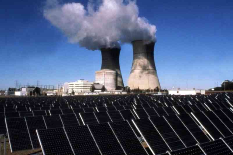 Atomkraftwerk photovoltaik
